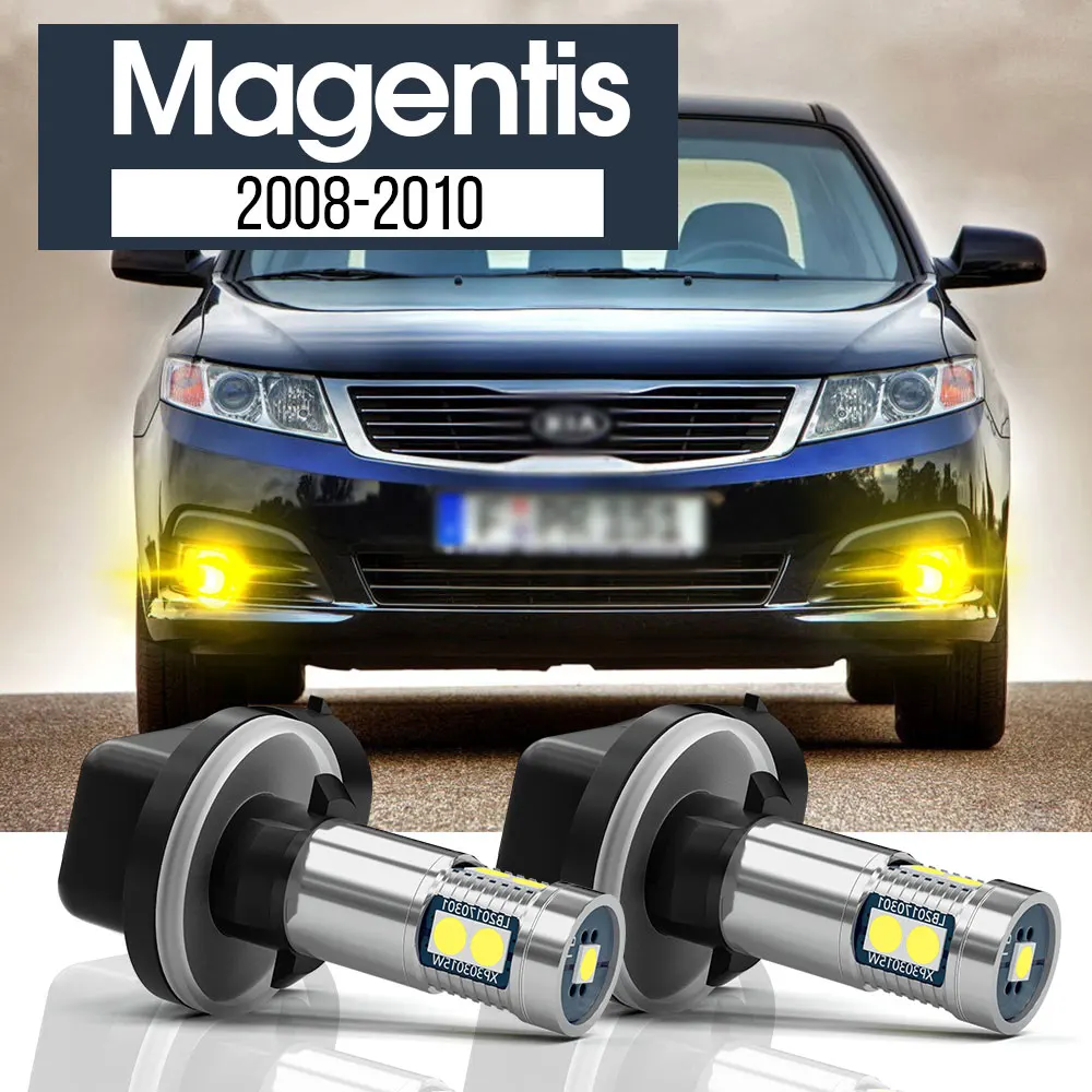 

2pcs LED Fog Light Lamp Blub Canbus Accessories For Kia Magentis 2008 2009 2010