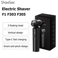ShowSee Electric Shaver for Men Auto Beard Shaving Machine for Men Beard Trimmer Razor IPX7 360° 3D Floating Cutter Head 1