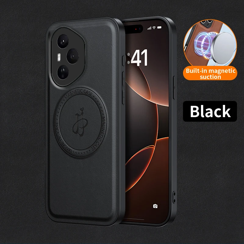 حافظة لهاتف هواوي هونور 400 برو فاخرة من جلد البول...