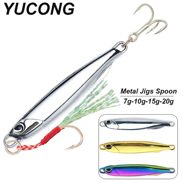 Metal Jigs Jigging Saltwater Fishing Lure