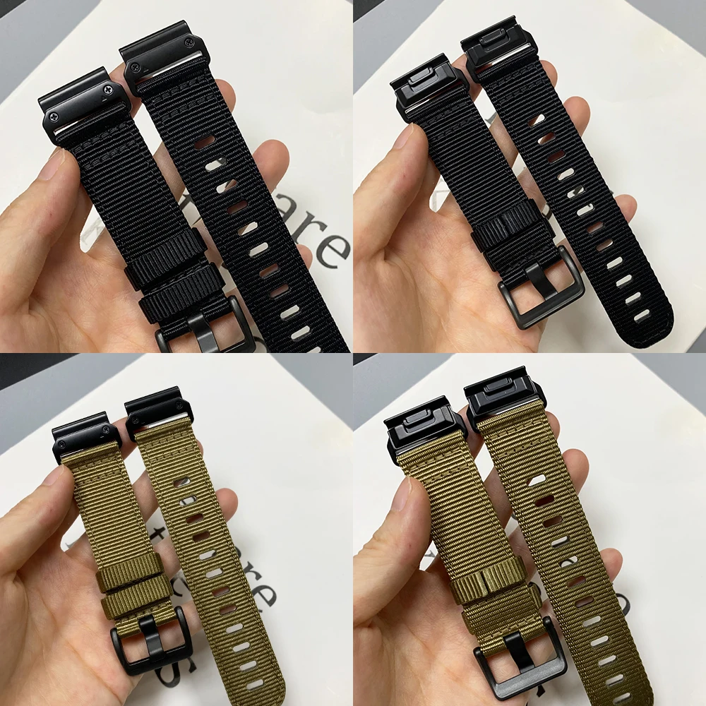 Breathable Nylon Sport Strap, QuickFit 26mm/22mm
