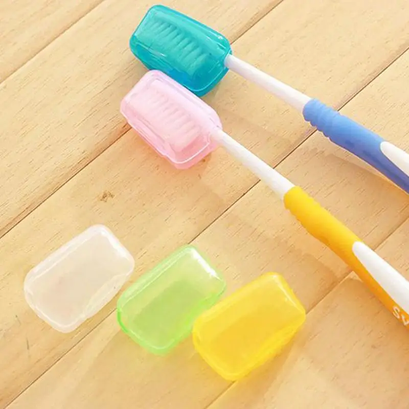 Portable Toothbrush Head Cover Holder Health Germproof Toothbrushes Hair Protector Travel Camping Tooth Brush Dustproof Cap Case toothbrush covers toothbrush case toothbrush storage box