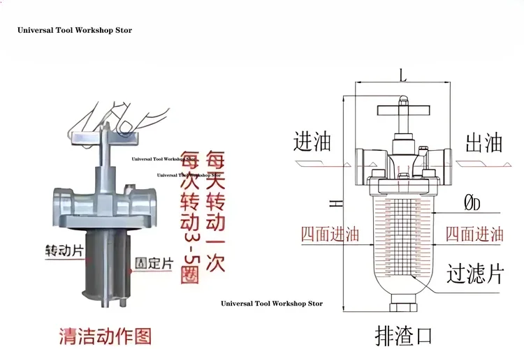 Multi-function Precision Filter, Diesel Hydraulic Oil, Special Oil, Automatic Oil Residue Filter