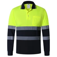 Hi Vis Reflective Long Sleeve Safety Shirt