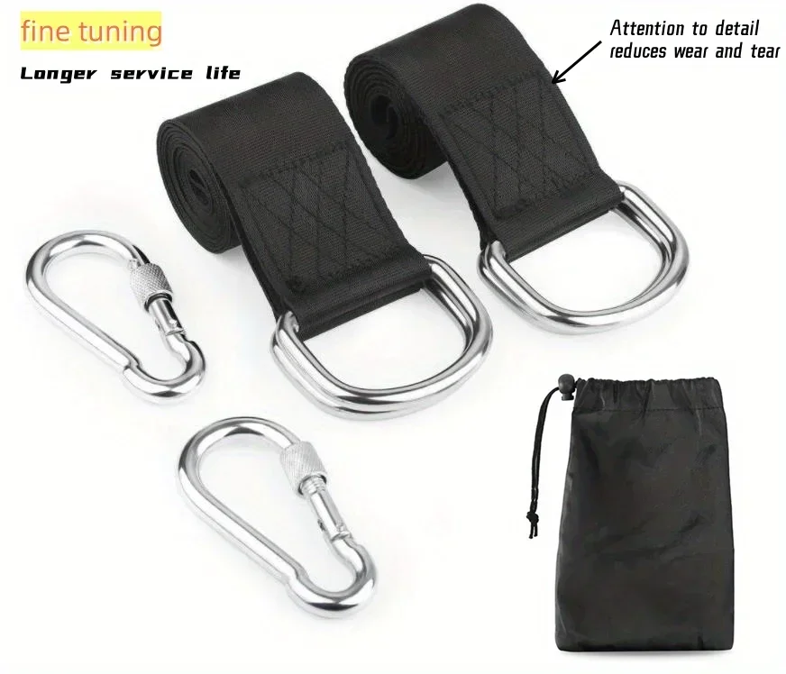Children's High-strength Swing Straps Hammock Straps Rope Swings Connecting Outdoor Indoor Swings Connecting Ropes
