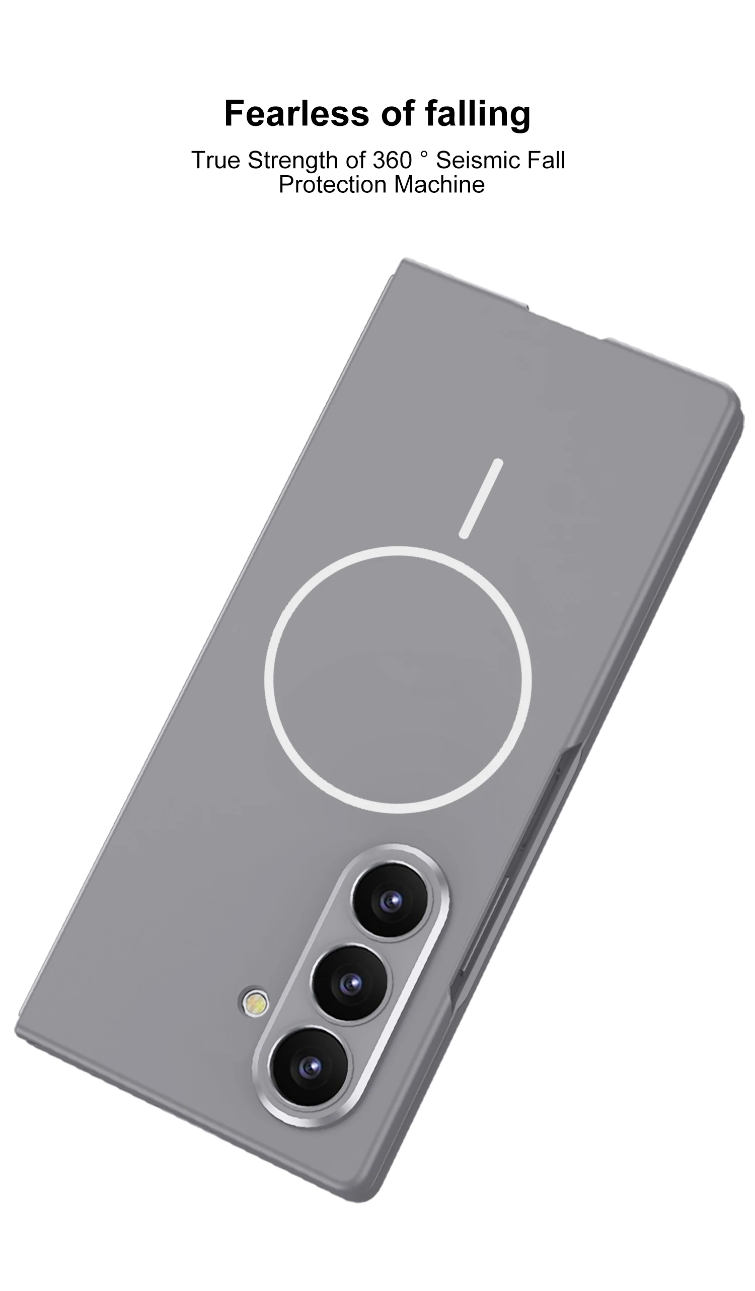 Ultra-thin Magnetic Charge Case For Samsung Galaxy Z Fold 7 Screen Glass Protect