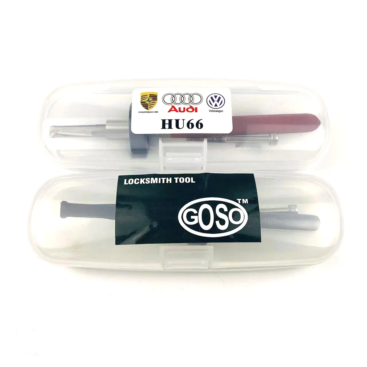 HUK/GOSO HU66 잠금 선택 도구, 빠른 개방 자동차 잠금, 자동 HU66 내부 그루브 잠금 선택 및 수리