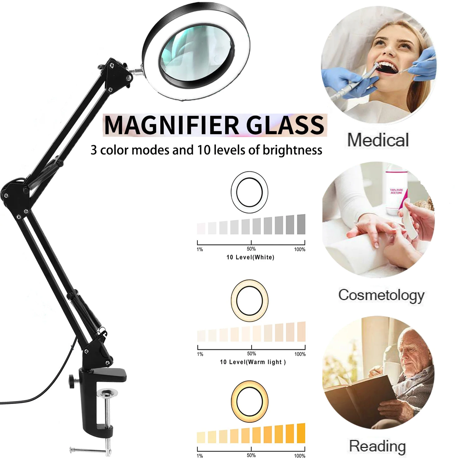 186A Magnifying Spa Treatment Lamp
