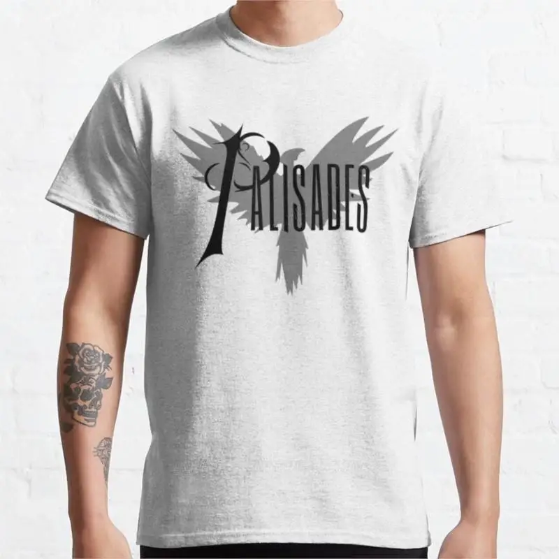 Palisades Band Graphic Design T-Shirt Magliette Vuote Magliette Semplici Frutta Del Telaio Magliette Da Uomo Ragazzi Teeshirt O-Collo Top