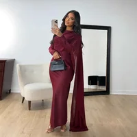 2024 Autumn/Winter Chiffon Evening Dress Women's Cross-Border E-commerce Amazon Independent Station Ebay Middle East Wrap 1