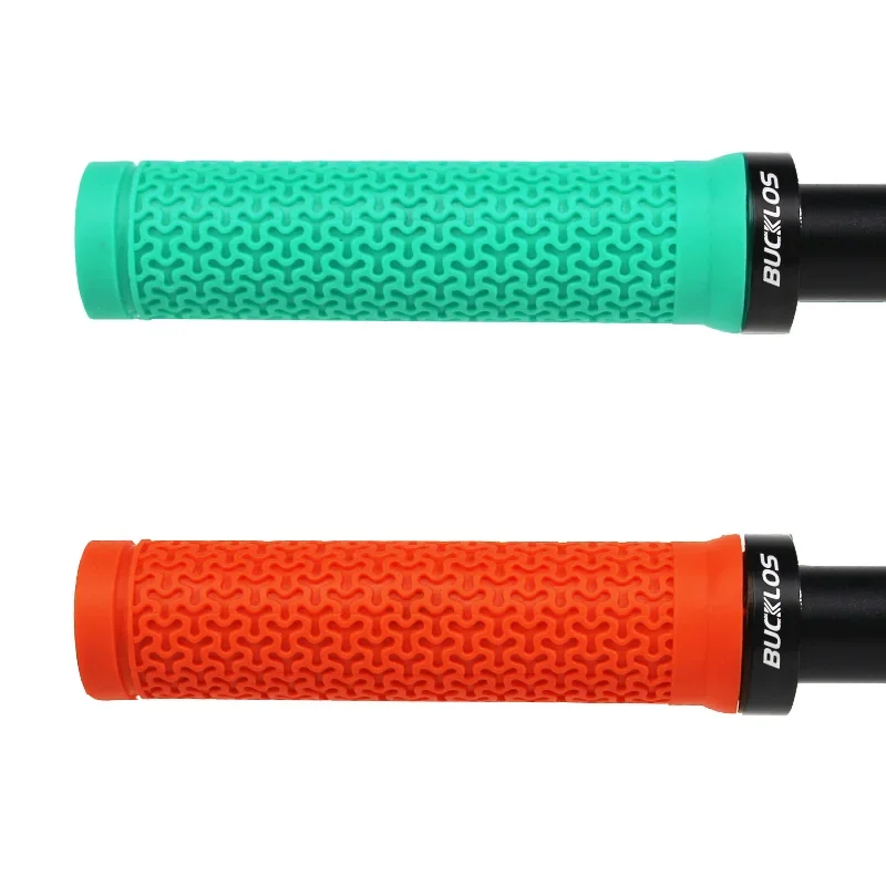 MTB Grips Anti-Slip Mountain Bike Handlebar Grips Shock-Proof Rubber Cuffs Bicyc