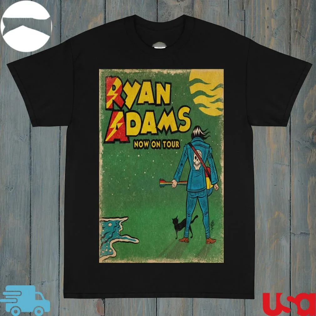 Ryan Adams Now On Tour T Shirt Per Fan Size S-3Xl