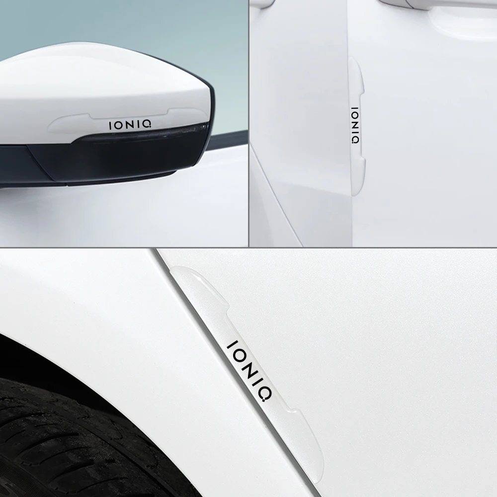 현대 IONIQ 5 6 7 충돌 방지 자동차 도어 백미러 범퍼 스트립 보호 스티커 자동차 외장 액세서리