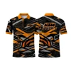 Trendy KTM Logo Printed Motorcycle Riding Comfortable Breathable Sport Shirt New Turn-down Collar Short Sleeved Polo Shirt 4