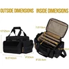 ONETIGRIS Tactical Range Bag Molle System Outdoor Hunting Accessory Nylon Gun Case Pack Pistol Tools Shoulder Bag Sniper Black 5