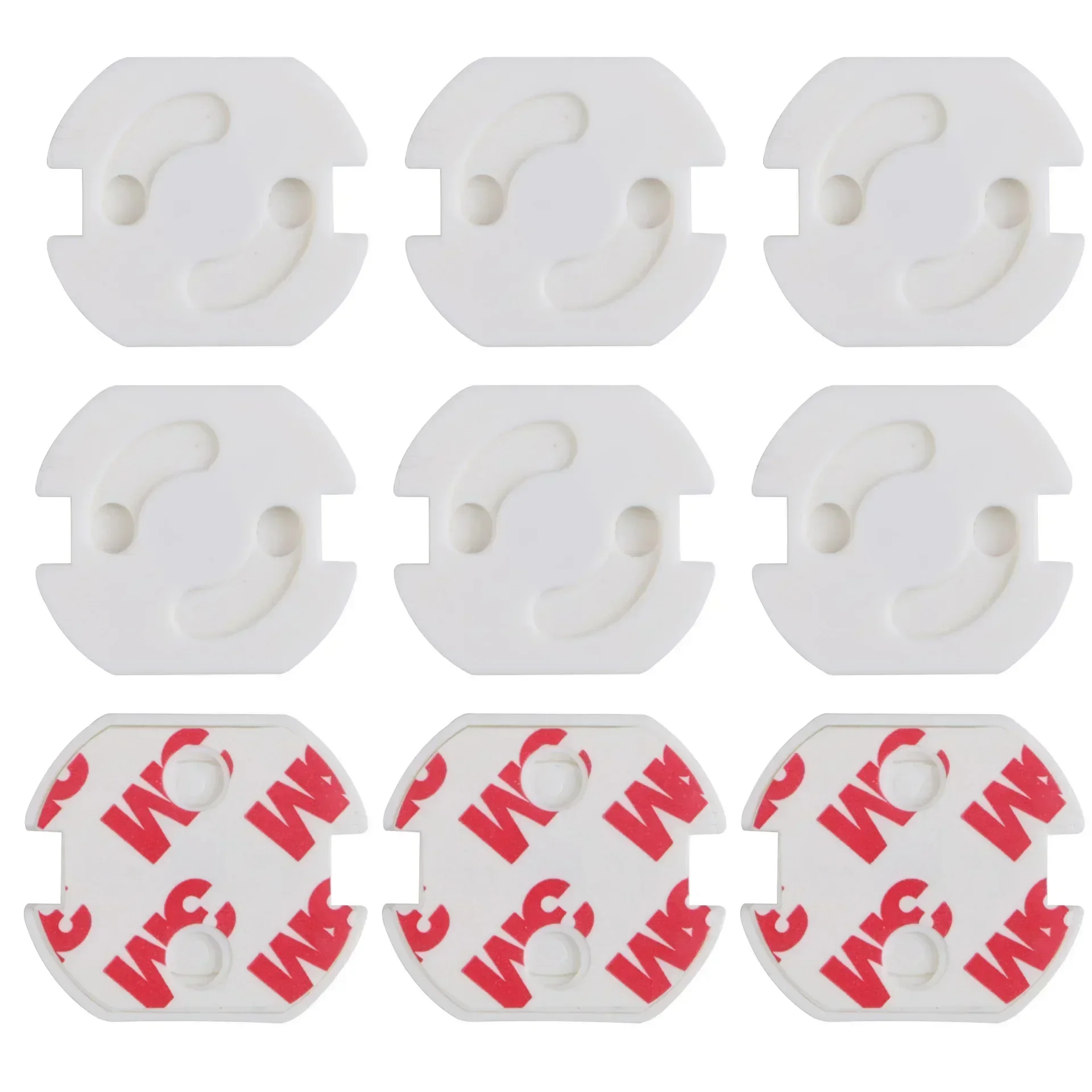 10Pcs Socket Protection Electric Shock Hole Children Care Baby Safety Electrical Security Plastic Safe Lock Outlet Cover socket covers