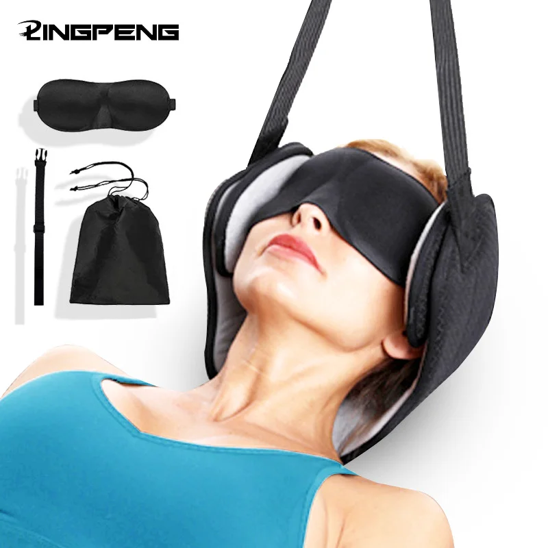 

Head Back Massager Cervical Traction Belt Kit Support Cervical Posture Corrector Workout Door Frame Suspension