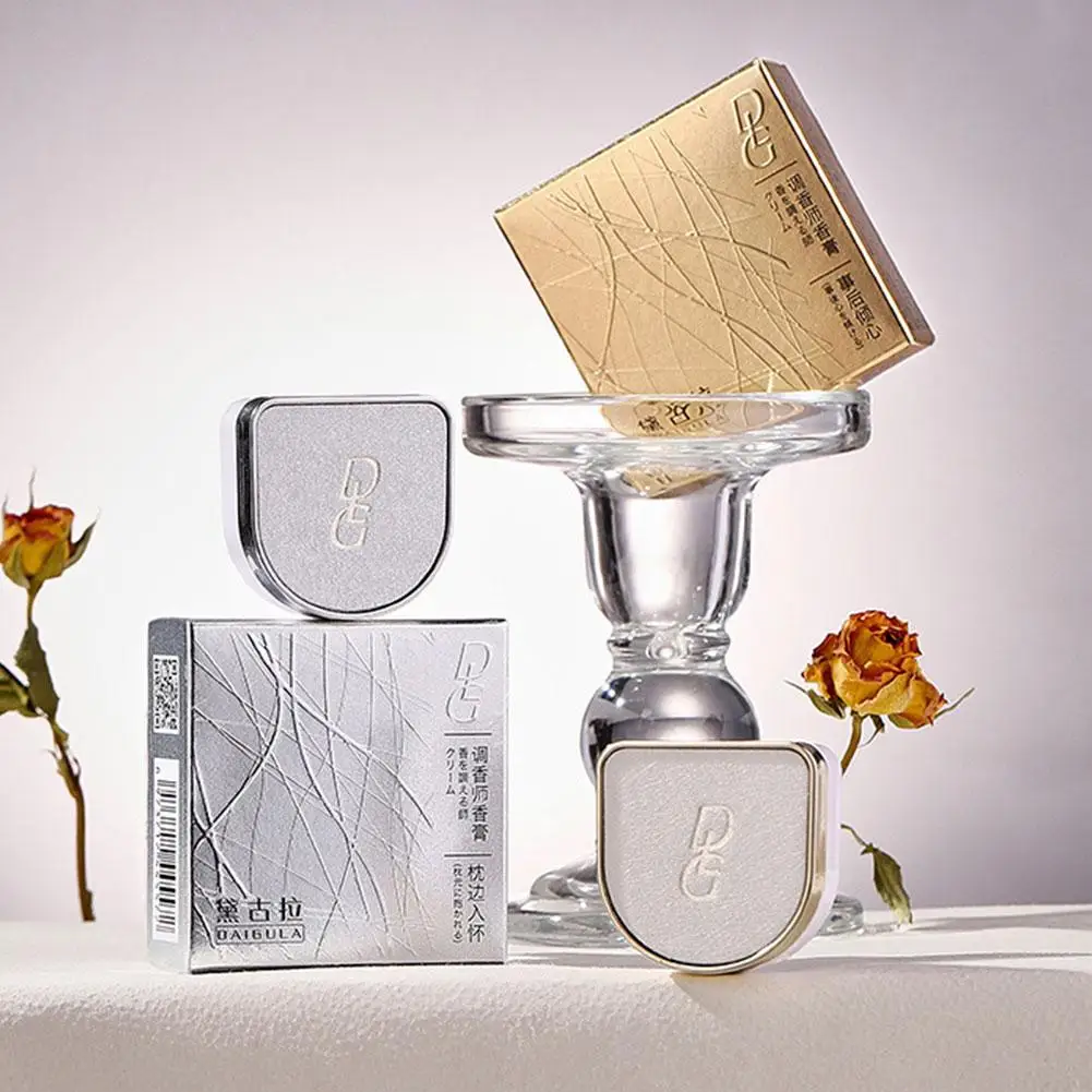 Ladies Solid Portable Female Pocket Balm Long-lasting Natural Fresh Light Smell Women\'s Fragrance Supplies For Dating