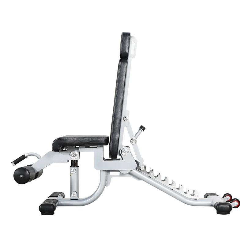 Multi-Functional Household Fitness Equipment Foldable Dumbbell Stool and Sit-Up Board Muscle Training Bench