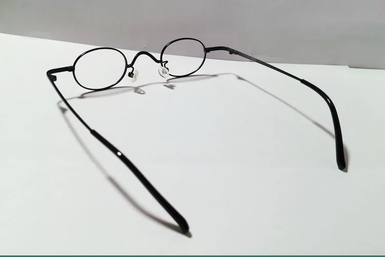 Yujo Women's Full Rim Oval Round Alloy Reading Glasses 14126 Image 4