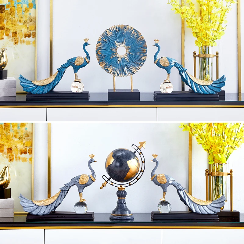 

High-End Living Room TV Cabinet Hallway Decorations Modern Minimalist