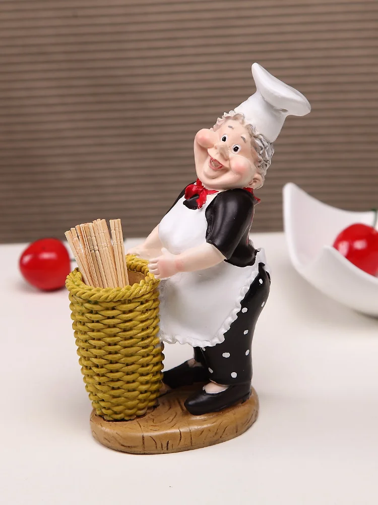 

European style toothpick bucket creative toothpick can home living room table decorations toothpick barrel toothpick box