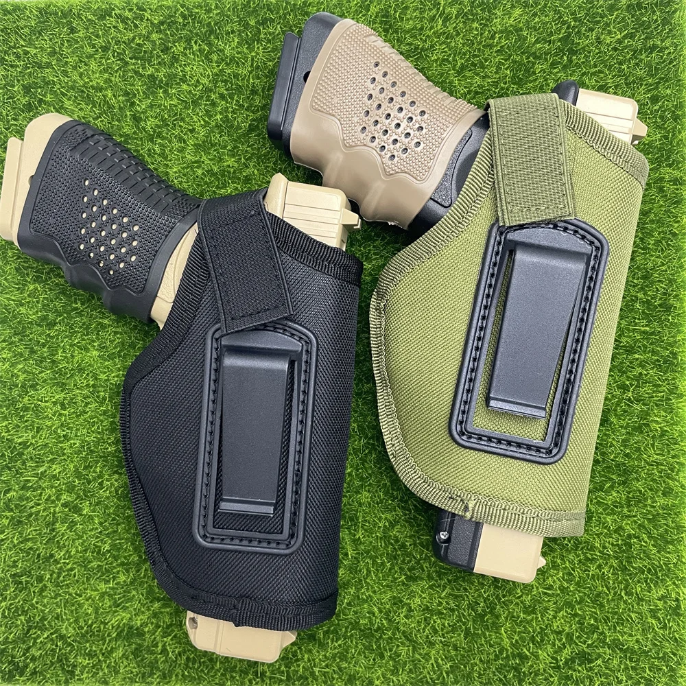 Outdoor Tactical Hunting Holster 1000D Nylon Concealed Gun Pouch for Glock Kahr Bersa IWB Holster Outdoor Tool