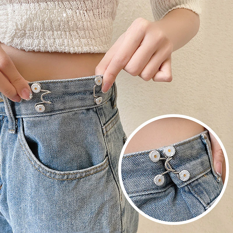

Women's Brooch Set Tighten Waist Brooches For Women Skirt Pants Jeans Waist Adjustable Detachable Clip Pins Clothing Accessories
