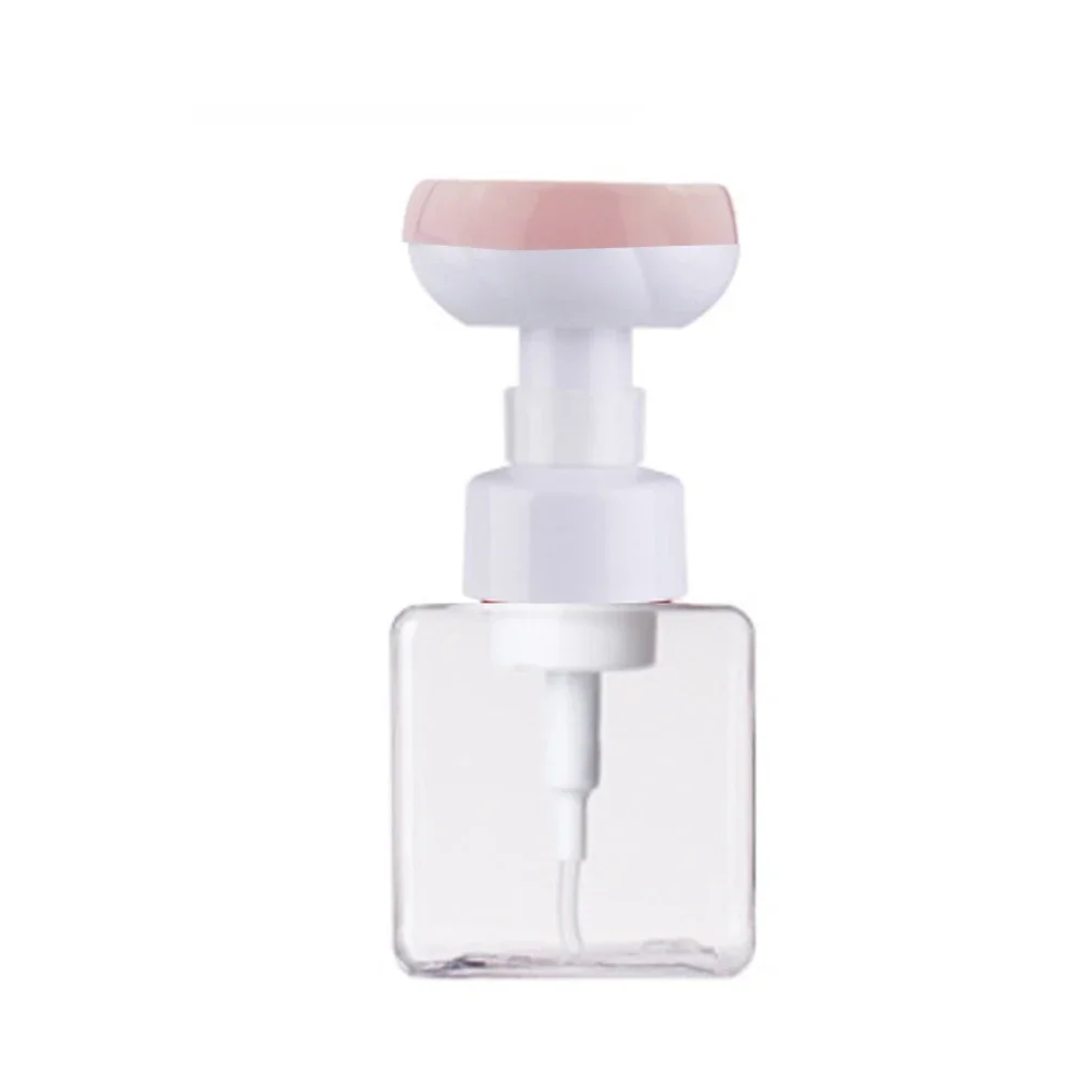 Bottle Foam Dispenser Storage Container Travel Bath Bubble Soap Cleaning Flower Shape Portable Removable Brand New