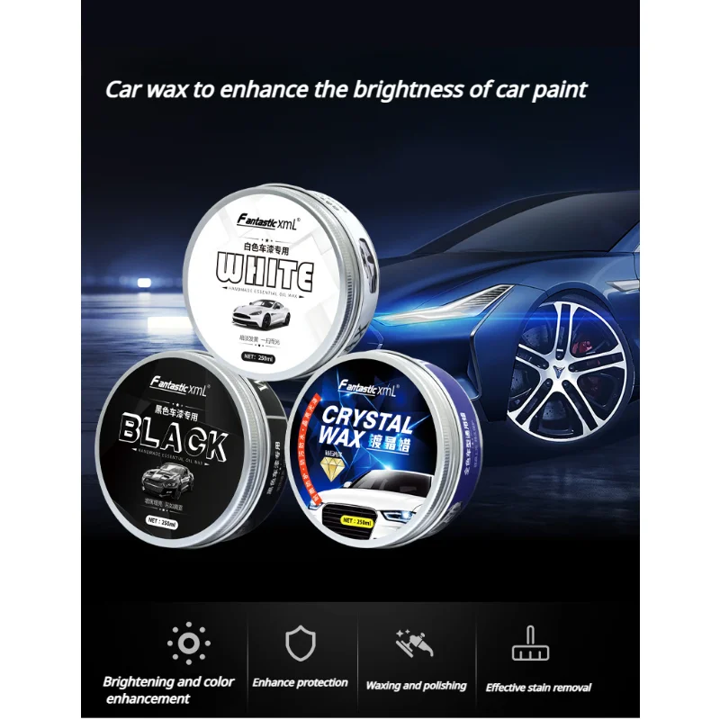 

Car Wax Crystal Plating Kit Covering Car Paint Surface Coating Formula Hard Gloss Wax Layer Waterproof Film Paint Care