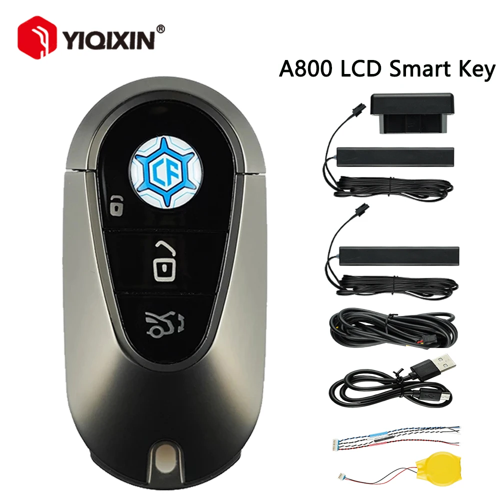 Chiave remota intelligente A800 modificata universale con schermo LCD Keyless Entry per BMW per Benz per Audi per Kia per Hyundai English 13 Chiave remota intelligente A800 modificata universale con schermo LCD Keyless Entry per BMW per Benz per Audi per Kia per Hyundai English - S2c37135b92ca4ef0a3dcca8b77387337b