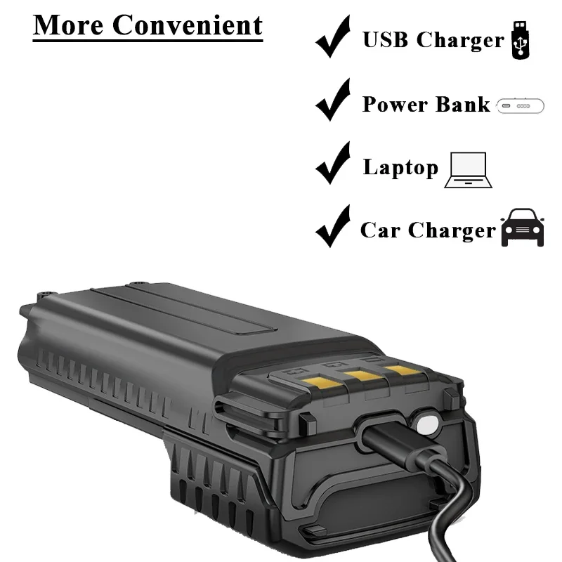 Caricabatteria Desktop Per Radio Baofeng UV-5R E Modelli Simili - Batterie Li-Ion BL-5/BL-5L - Foto 2