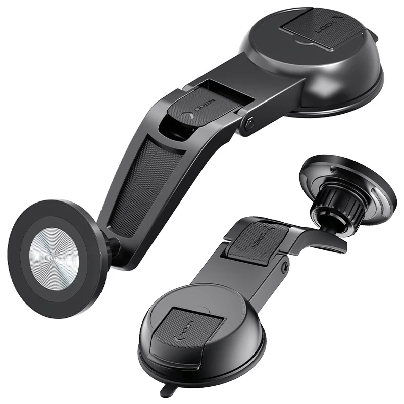 MagSafe 차량용 마운트 360용 °   자동차 대시 보드 흡입 컵에 대 한 회전 자기 자동차 전화 홀더 강력한 자석 모바일..