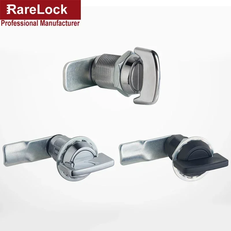 Keyless Handle Cabinet Cam Lock for Box Cupboard Locker Yacht Car Bathroom Window Hardware DIY Rarelock MMS477 H