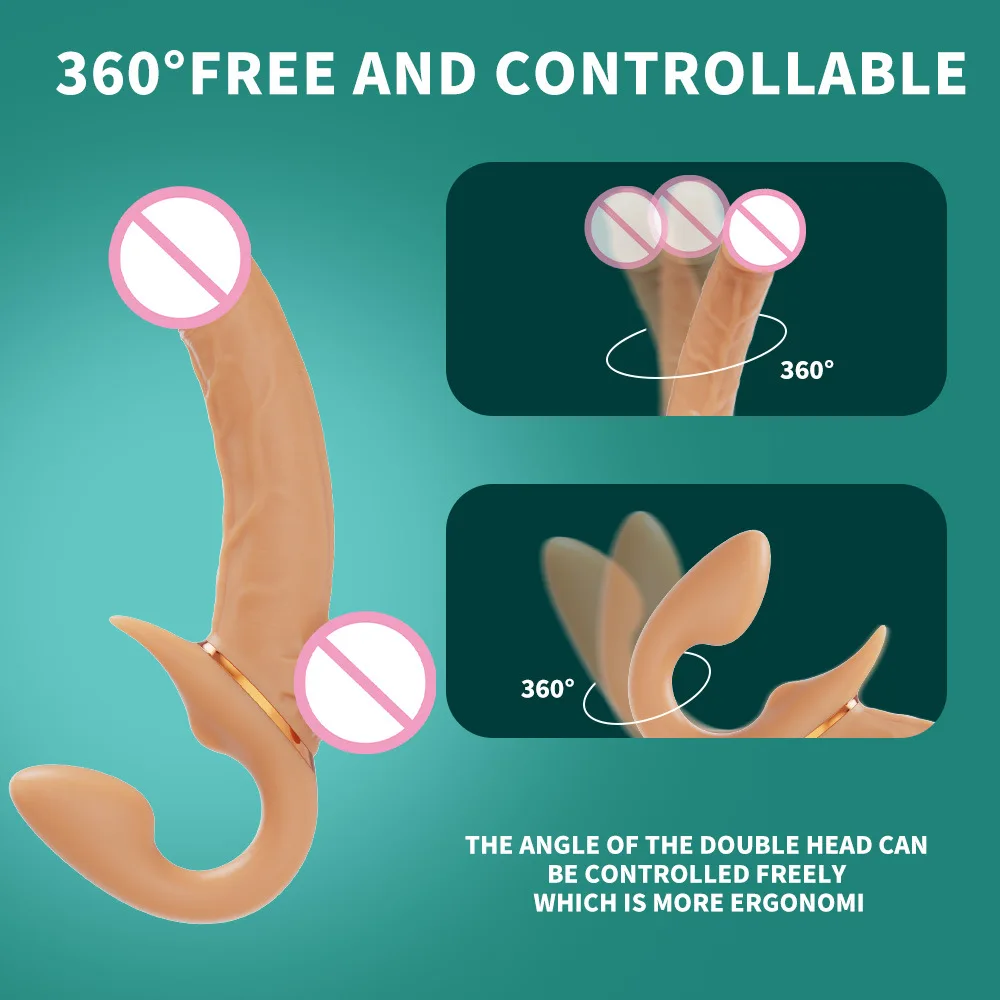 Lesbische Realistische Dildo Seksspeeltjes Draagbare Vibrator Voor Vrouwen Orgasmes Masturbatie Massager Seksspeeltjes Voor Vrouwen Volwassen Producten