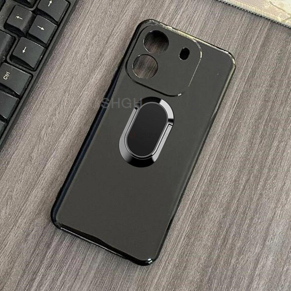 Per Blackview Wave 6C 6.5 "2023 Blackview Wave 6C Back Ring Holder Staffa Custodia Per Telefono Smartphone Tpu Cover Morbida In Silicone