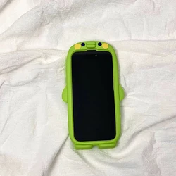 Cute Cartoon 3D Shockproof Liquid Silicone Washable Phone Case - iPhone 14 Pro Max (1)