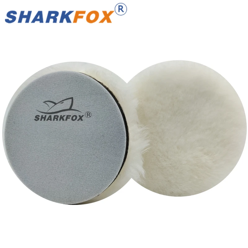 Car Wool Polish Pad 6 inch Disc Car Waxing Polishing Buffing Cars Paint Care Polisher Pads Auto Washing Cleaning Accessories 6
