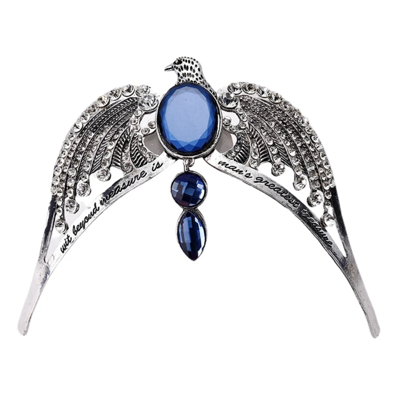 Ravenclaw Diadem Tiara Crown Hair Band Crown Hair Headdress