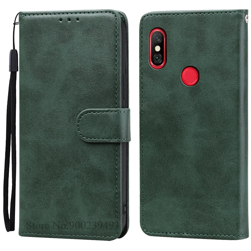 Leather Wallet Flip Case - Elegant Protective Cover