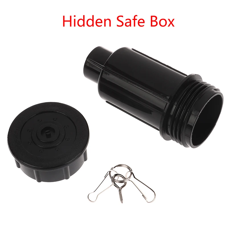 Hidden Safe Box Hide A Key Cash Sprinkler Head Money Outdoor Garden Yard Hiding Vault Case Waterproof Corrosion Impact Resistant garden hiding vault