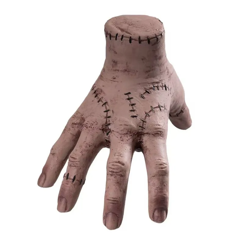 

Halloween Party Horror Wednesday Thing Hand From Addams Family Figurine Home Decor Desktop Craft Holiday Costume Prop