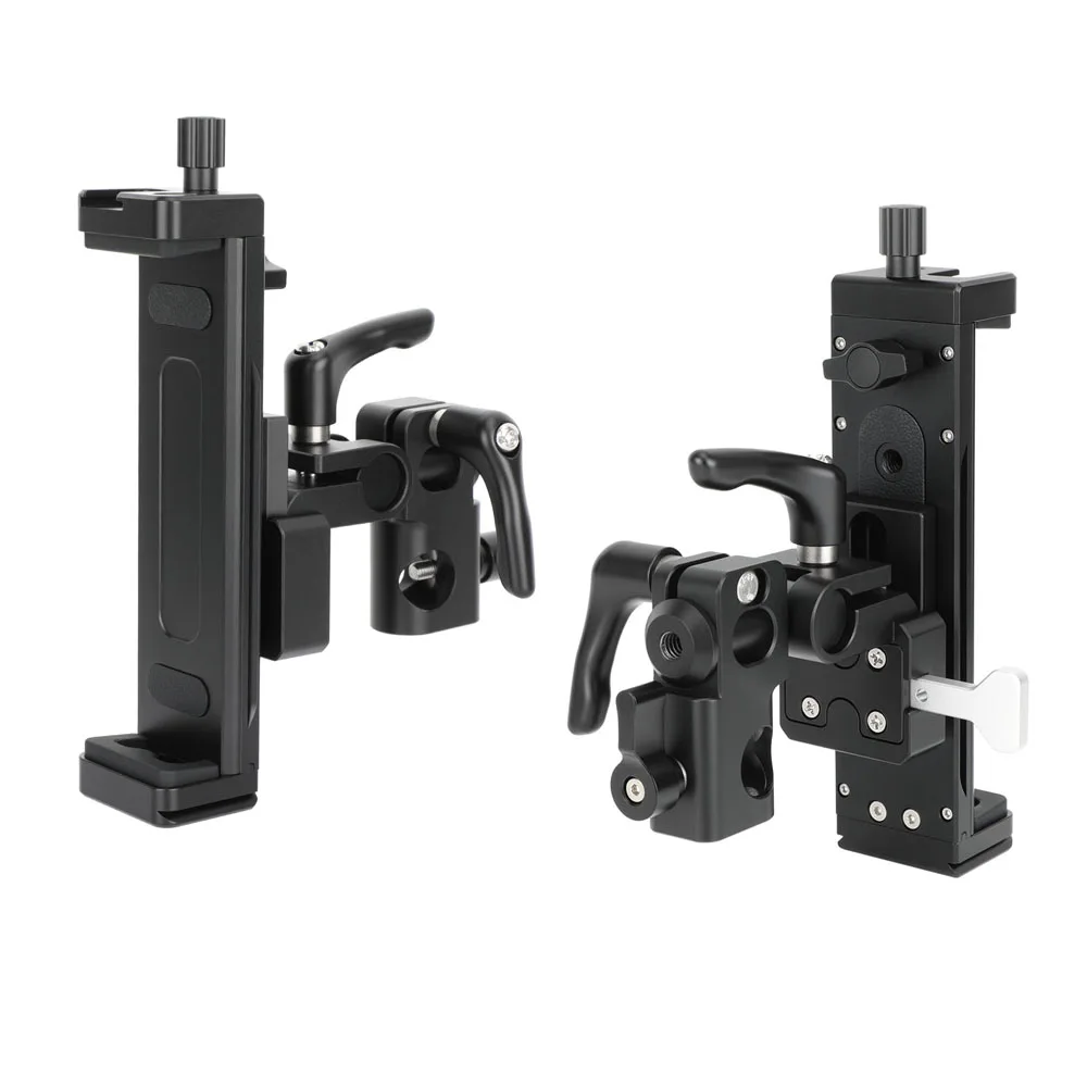 Mobile Phone Tablet Universal Holder Bracket with 360° Rotation Pan For C-stand