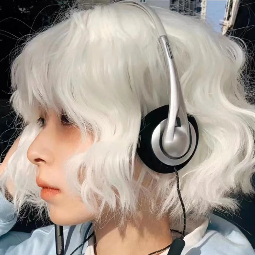 

Ins New Underwire Headphone Music Mp3 Walkman Retro Feelings Portable Voice Wired Small Headphones Sports Fashion Photo Props