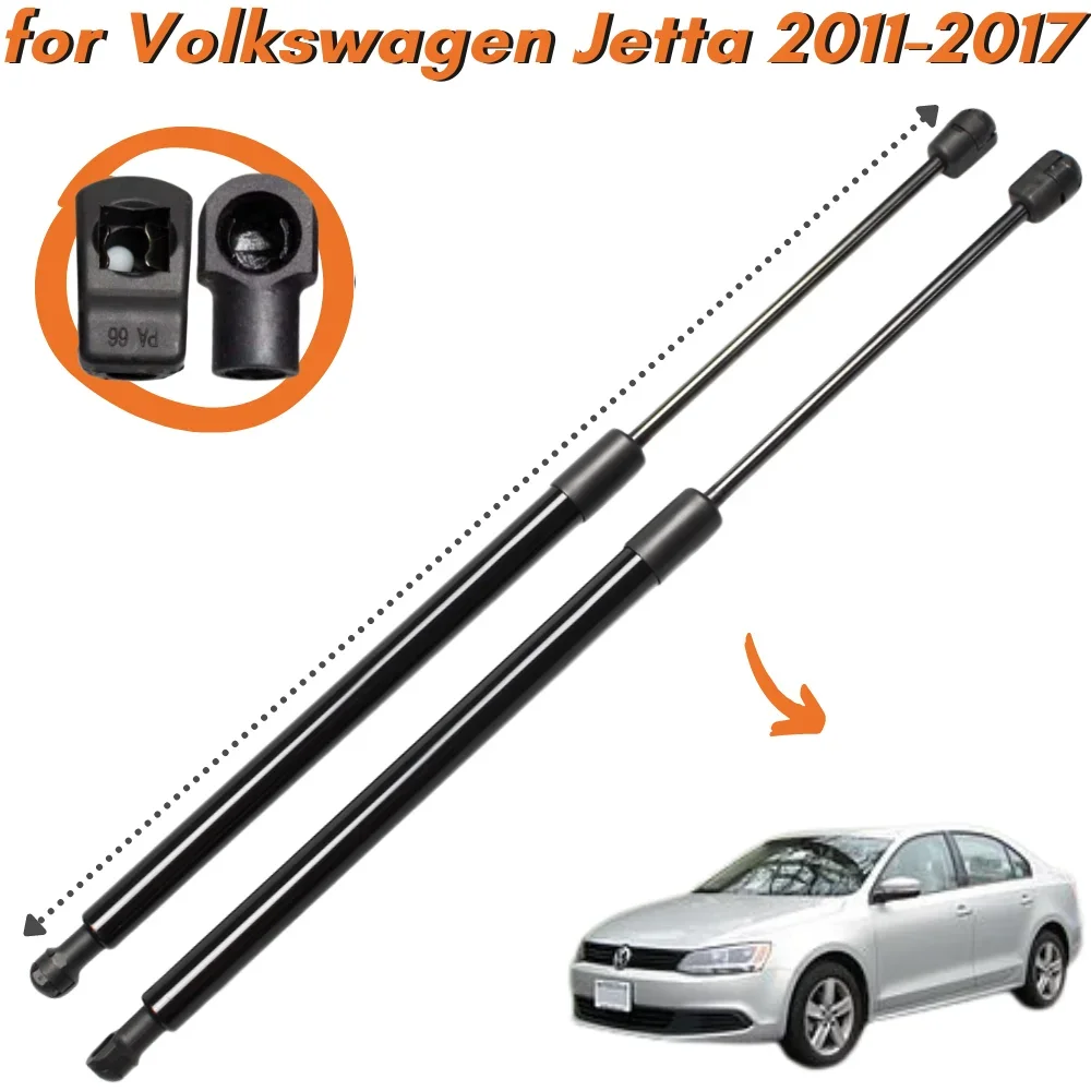 

Qty(2) Tailgate Gas Struts Springs for Volkswagen Jetta Sedan 2011-2017 Rear Trunk Boot Lift Supports Shock Absorber Prop Bars