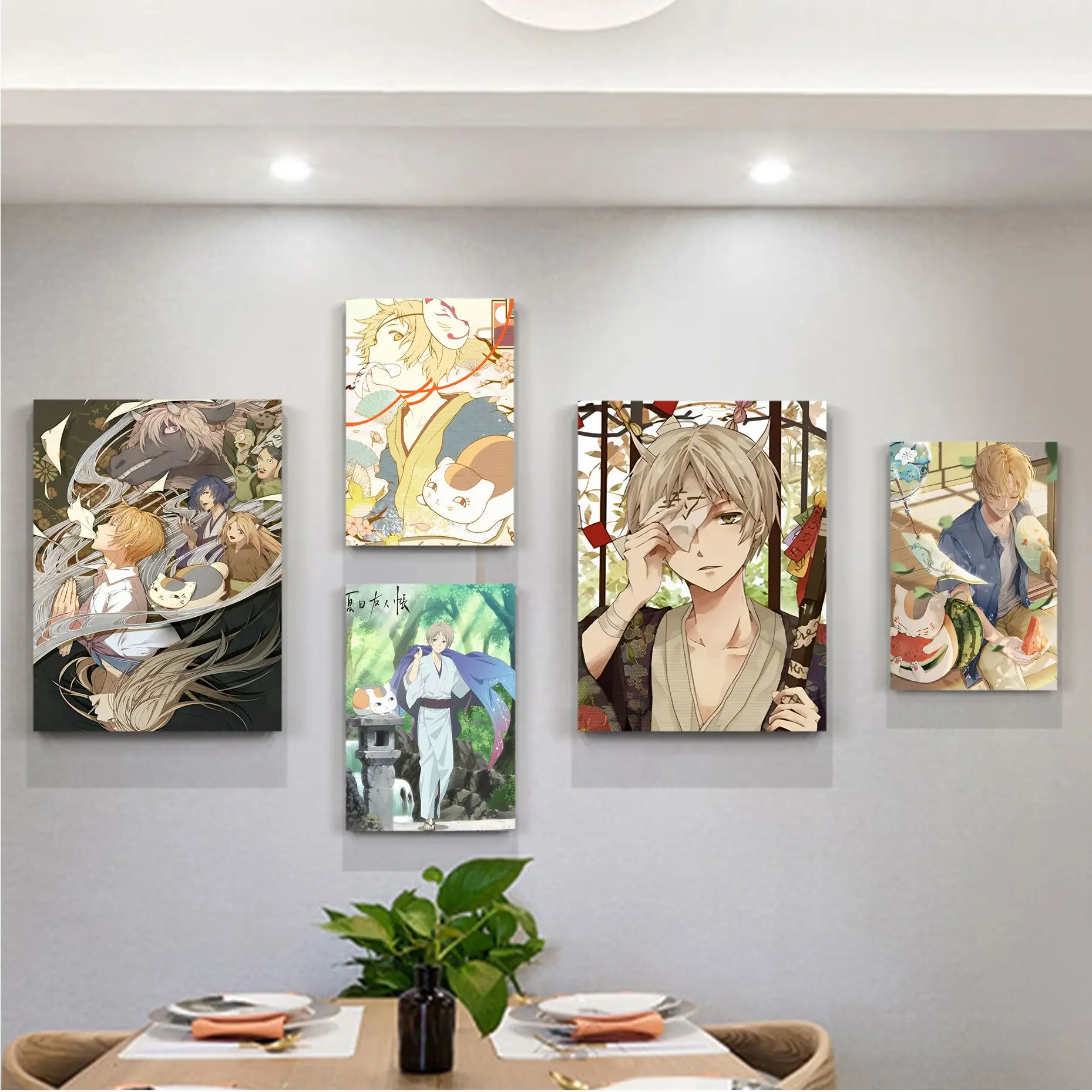 

Anime Natsume Yuujinchou Classic Anime Poster HD Quality Wall Art Retro Posters For Home Posters Wall Stickers