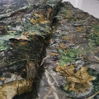 3D Bionic Maple Leaf Camouflage Cloth Aerial Photography Camo Net Jungle Mine Concealment Cover Cloth Tree Blind 2