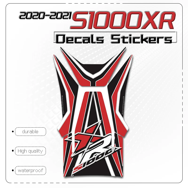 s1000xr New Fishbone Decoraction Stickers For BMW S1000XR S 1000XR 2020-2021 Sign 3D Gel Fuel Tank Decals Motorcycle Accessories hitchhiker s guide don t panic neon sign mini skirt women s skirts clothes for woman night club women