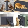Trimmable Self-Adhesive Carpet Cats Scratch Board Wall Anti Cat Scratch Sofa Diy Cats Scratch Board Sofa Protection Paws Sharpen 4