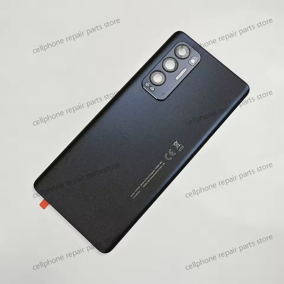 Puxssul Cover per Oppo Find X3 Neo 5G, Custodia in Pelle Sintetica TPU, Anti-Shock Anti-Graffio Anti-Scivolo Ultra Leggera Cover per Oppo Find X3 Neo 5G, per Uomini Donne (Arancione